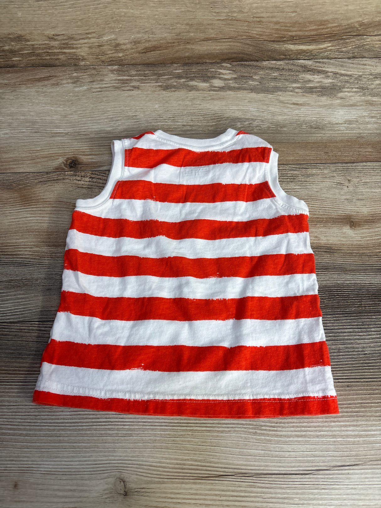 Carter's Striped Tank Top White sz 24m