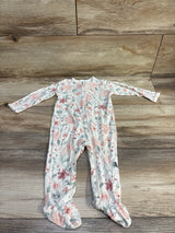 Modern Moments Floral Viscose Sleeper Ivory sz 3-6m