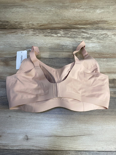 NEW Momcozy Ultra Soft Seamless Nursing Bra Beige sz 2XL - Me n Mommy To Be