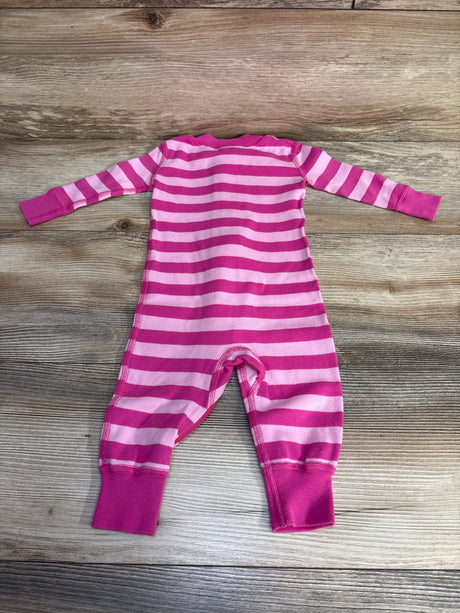 Hanna Andersson Striped Footless Sleeper Pink sz 3-6m - Me n Mommy To Be