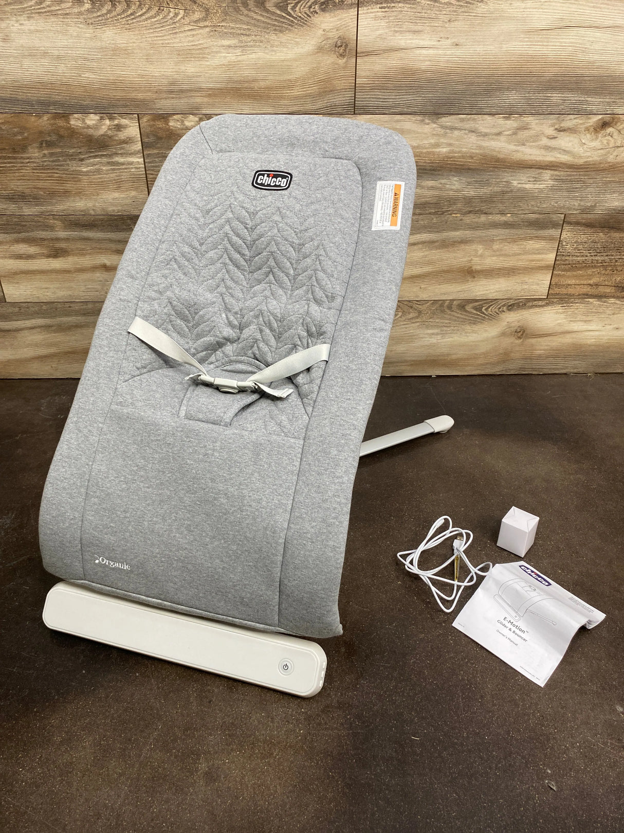 Chicco E-Motion Auto-Glider & Baby Bouncer in Gray*