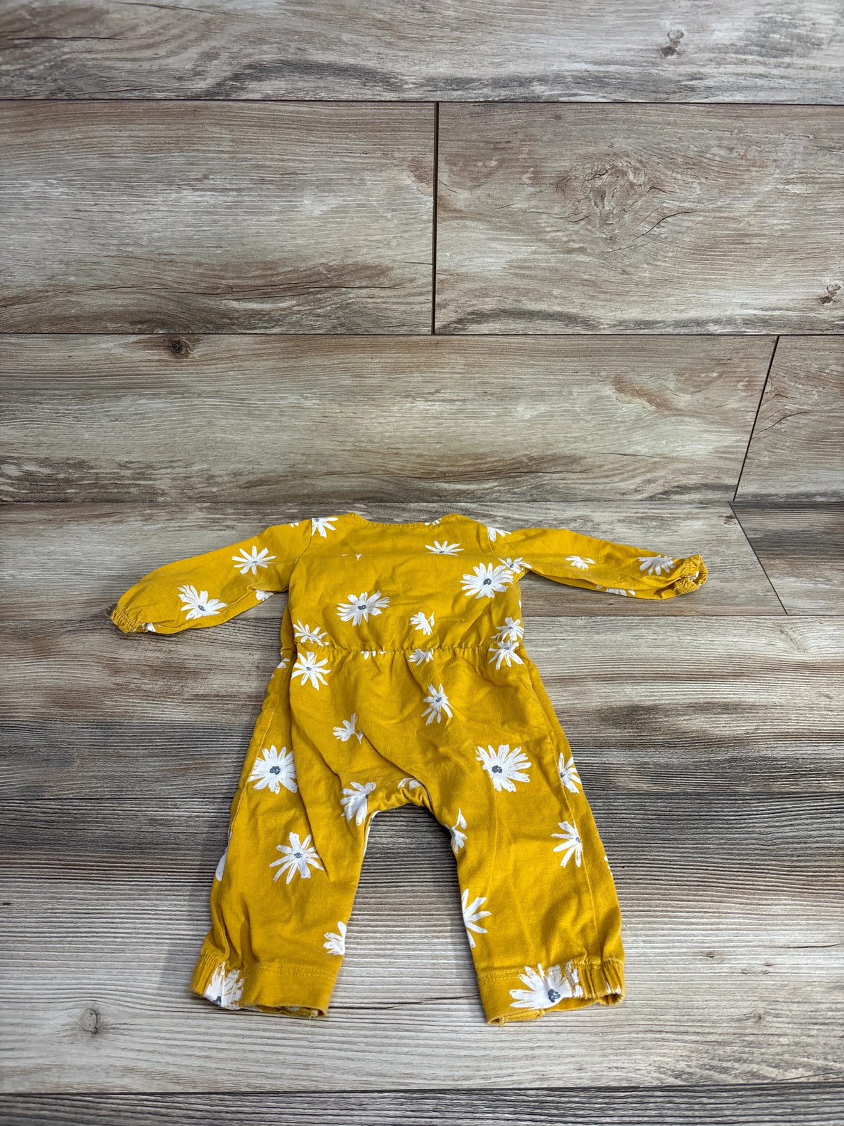 Just One You Henley Knit Coverall Yellow sz 6m