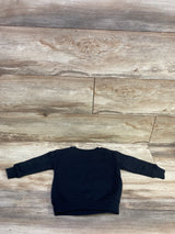 Jumping Beans Boo Crew Pullover Sweatshirt Black sz 18m
