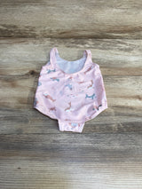 H&M Sea Animals 1pc Swimsuit Pink sz 3-6m