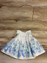 Haute Hippie Floral Sleeveless Dress White sz 18m