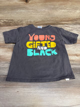 Delta Pro Weight Young Gifted and Black Shirt Grey sz 4T - Me n Mommy To Be