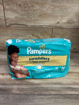 NEW Pampers Swaddlers Diapers, 31ct. Size Newborn