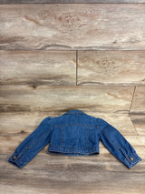 Young Hearts Denim Button  Up Jacket Blue sz 2T