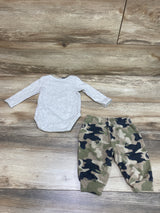 Timberland 2pc Bodysuit & Pants Grey sz 0-3m