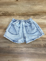 H&M Embroidered Denim Skort Blue sz 2T