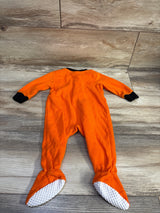 Halloween Family Pajamas Blanket Sleeper Orange sz 6/9m