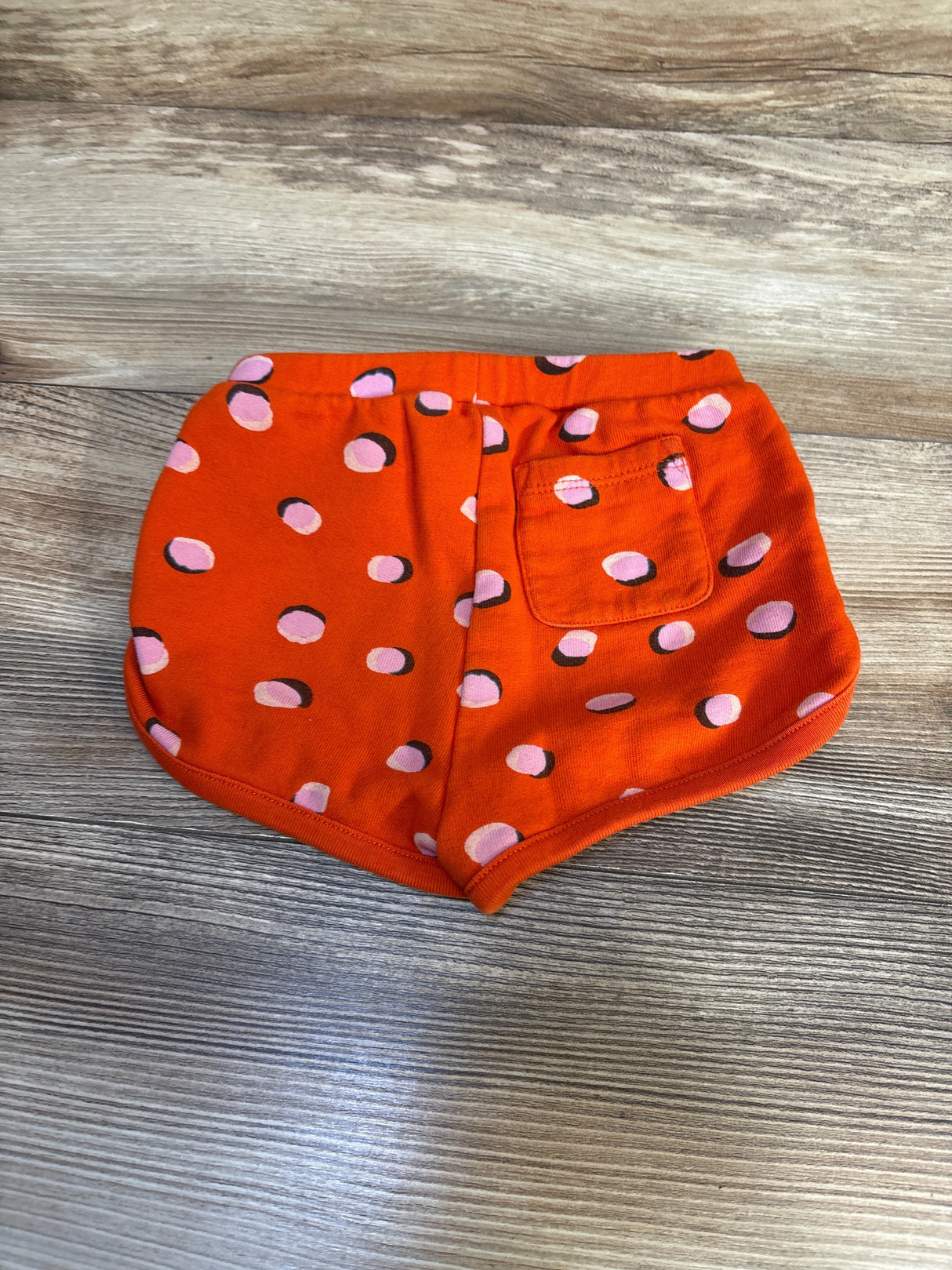 Hanna Andersson French Terry Dolphin Vent Shorts Orange sz 2T