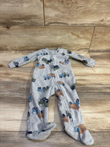 Carter's Blanket Sleeper Grey sz 9m