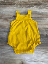 Ribbed Romper Yellow sz 0-3m