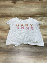 DKNY Logo Shirt Grey sz 4T