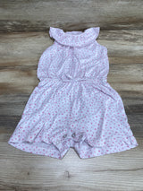 Picapino Heart Print Romper White sz 24m