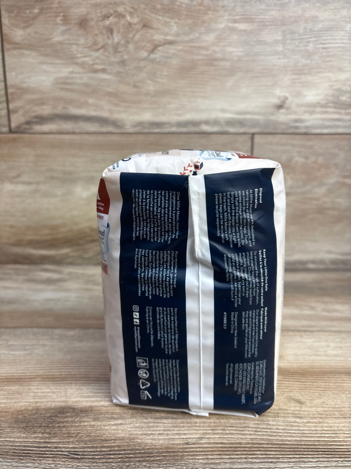 NEW Millie Moon Luxury Diapers Size 1 10ct.