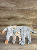 Cloud Island 3pk Sleepers White sz Newborn - Me n Mommy To Be