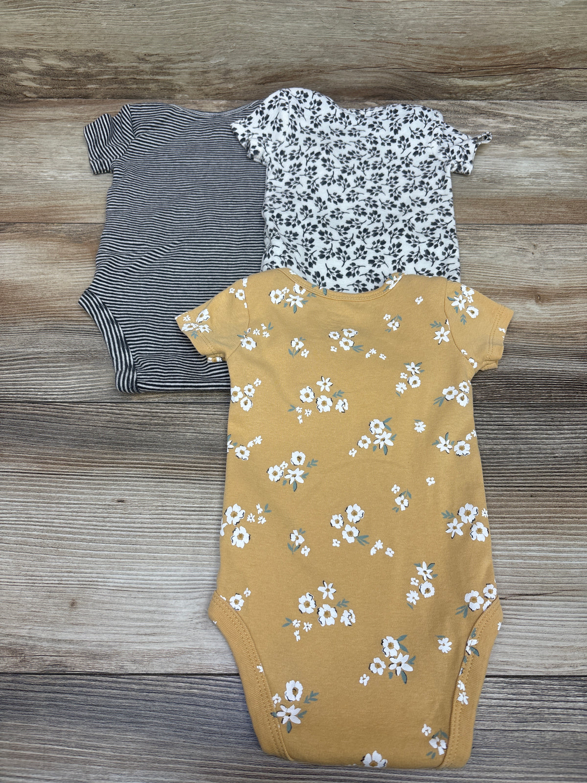 Carter's 3pk Bodysuits White sz 3m
