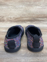 Toms Black Alpargata Glitter Shoes sz 7c - Me 'n Mommy To Be