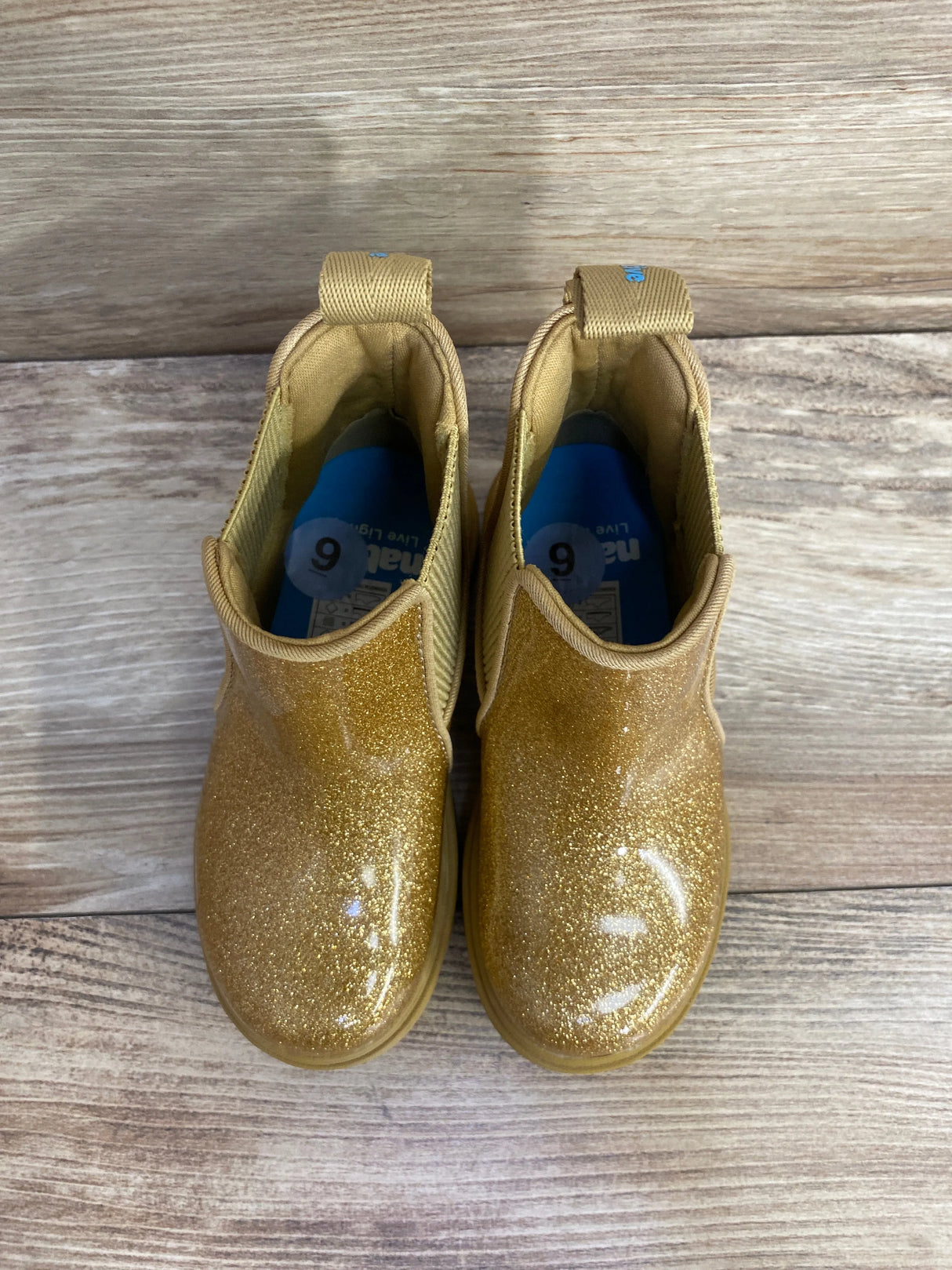 Native Shoes Kids Kensington Treklite Boots Gold Glitter