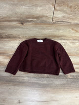 H&M Cozy Knit Sweater Deep Red sz 3-4T
