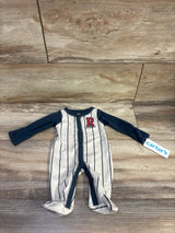 NEW Carter's Hey Rookie Snap Sleeper Ivory sz Preemie