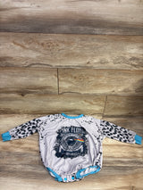 Chunkumpie Pink Floyd Long Sleeve Bubble Romper Grey sz 3T