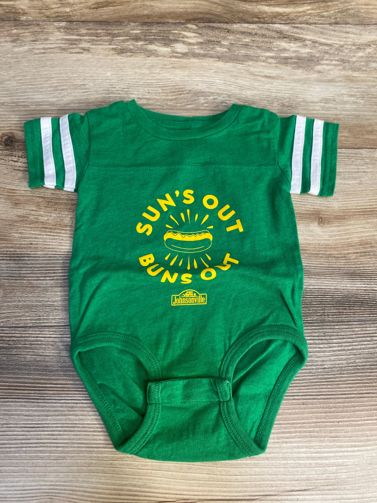 Rabbit Skins Sun's Out Bun's Out Bodysuit Green sz 6m