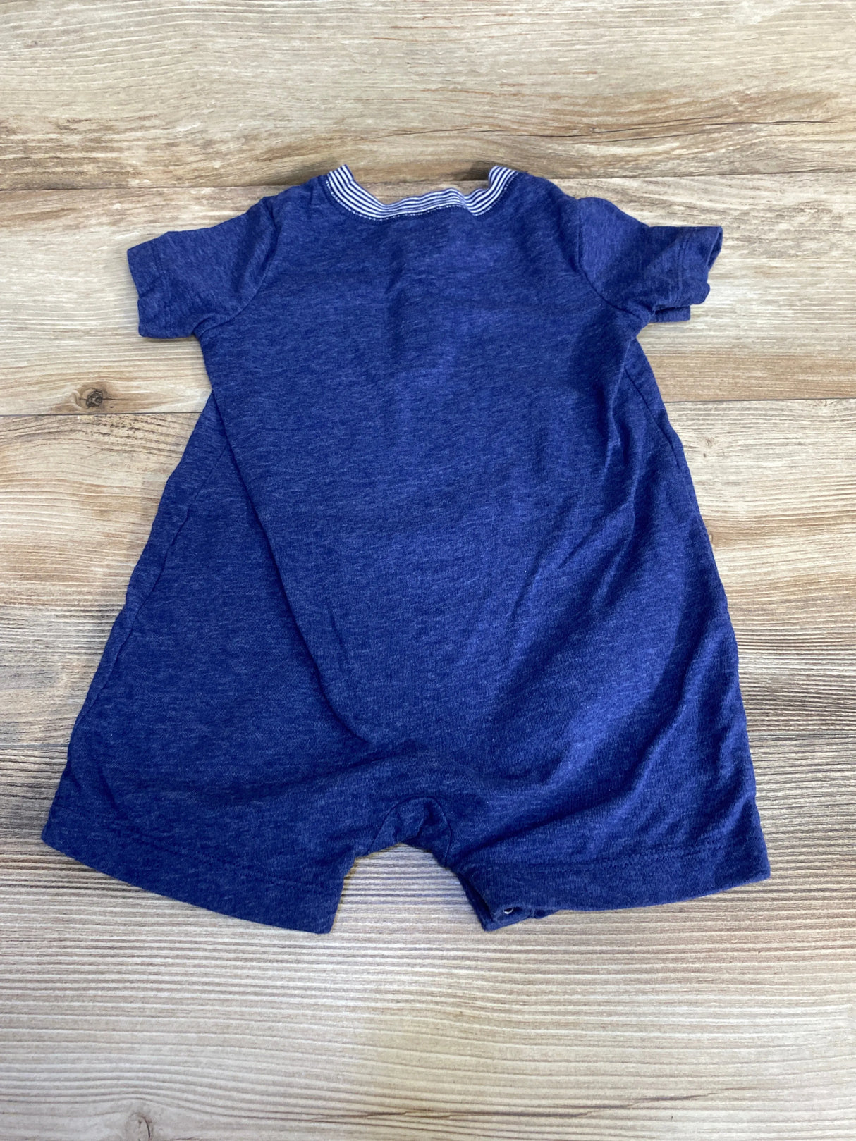 Carter's Henley Shortie Romper Blue sz 18m