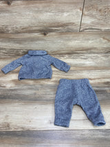 Just One You 2pc Jacket & Pants Blue sz 3m