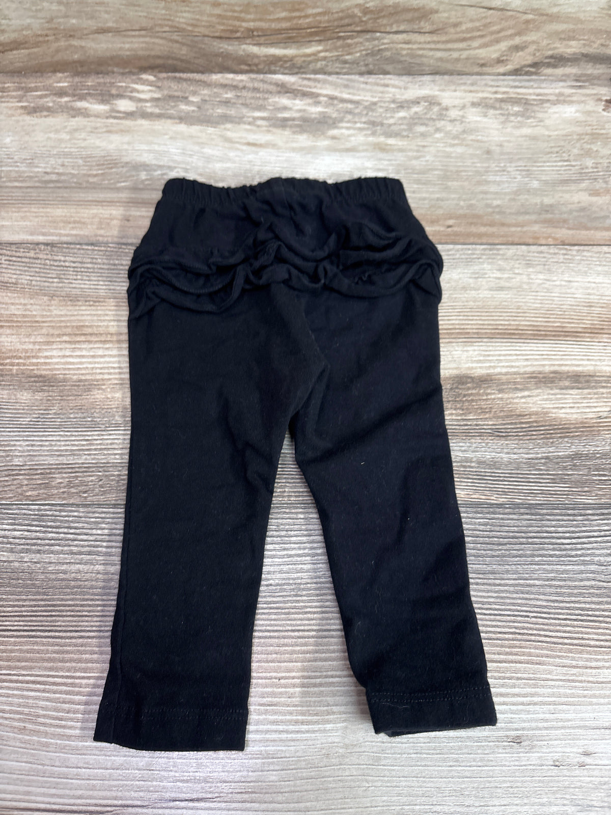 Old Navy Ruffle Leggings Black sz 6-12m