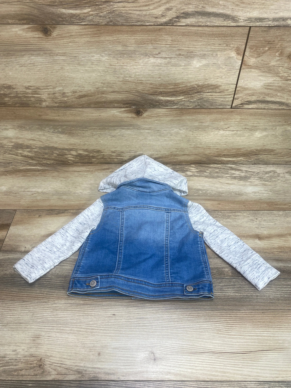 Cat & Jack Cat Hood Denim Jacket Blue sz 18m