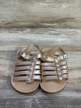 Mini Boden Gladiator Sandals Gold sz 9c