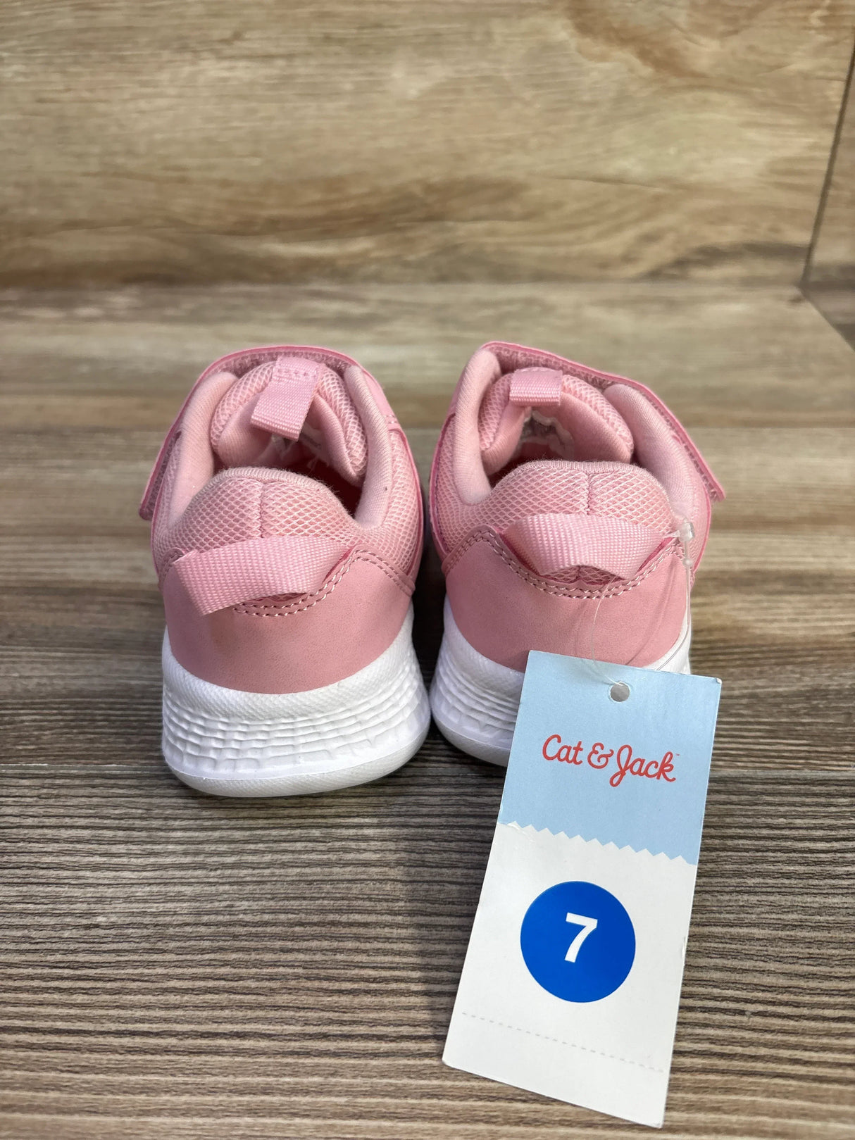 NEW Cat & Jack Robin Sneakers Pink sz 7c
