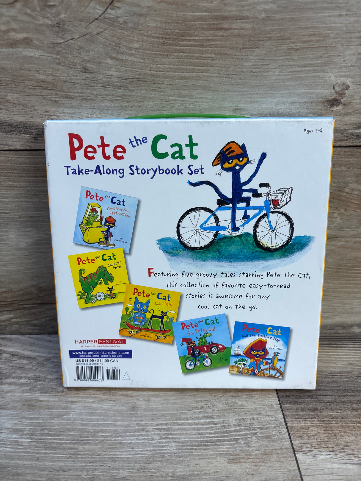 Pete the Cat Take-Along Storybook Set - 5pk Paperback Books