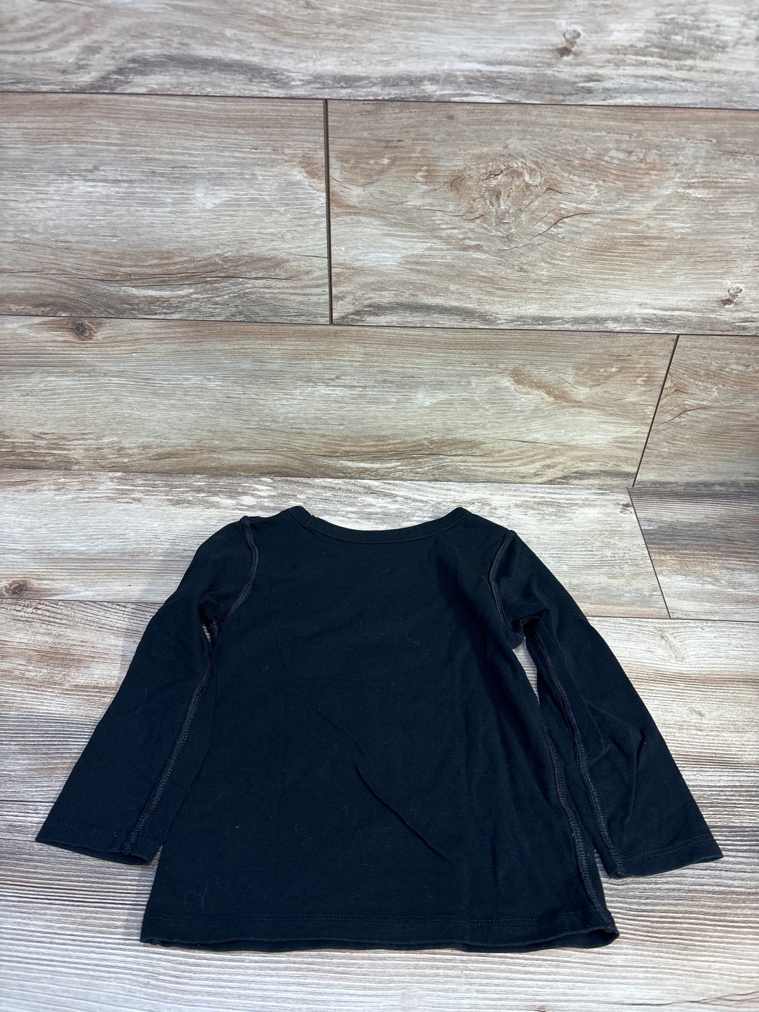 Cat & Jack Long Sleeve Shirt Black sz 4T