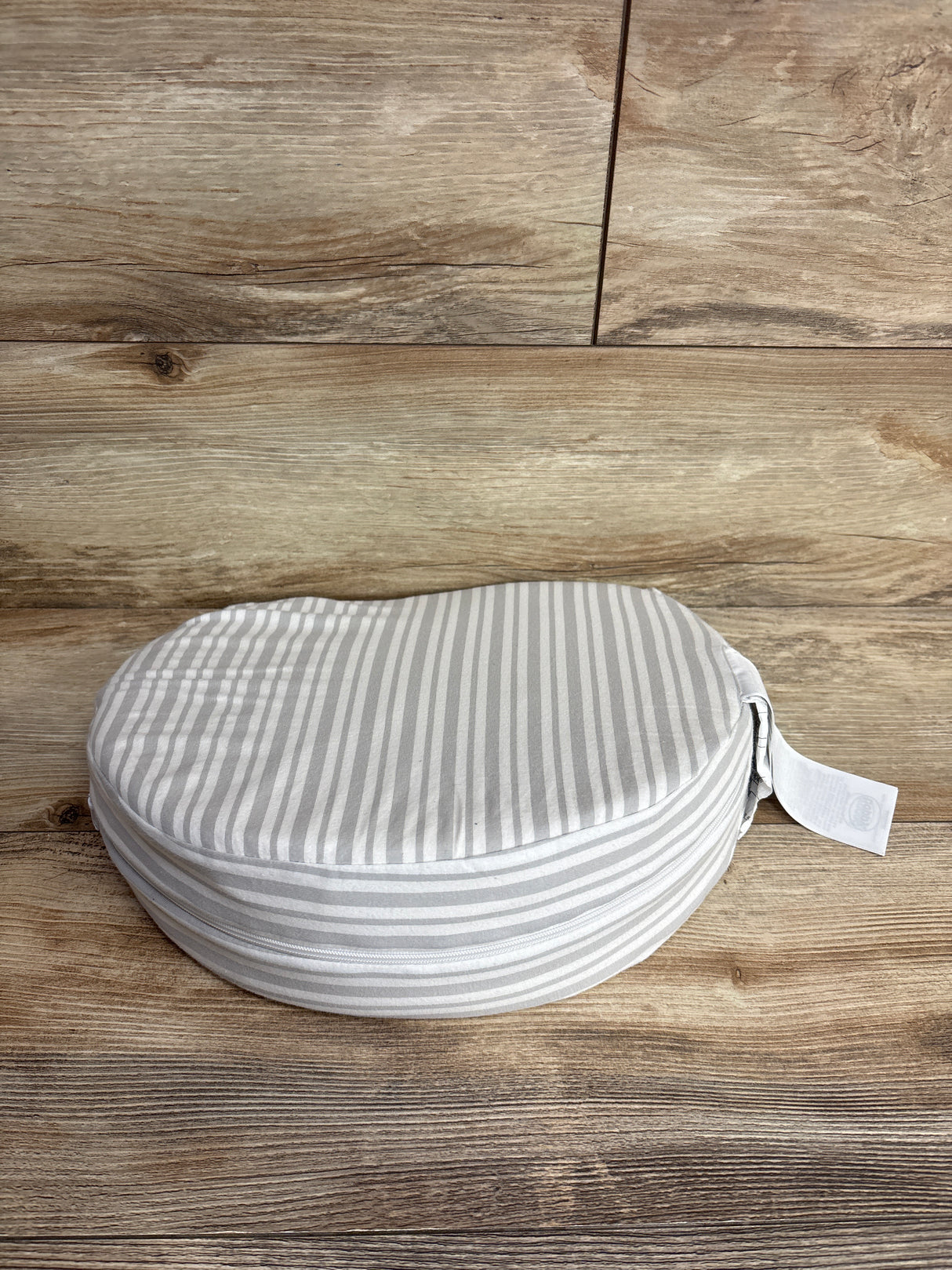 Boppy Pregnancy Support Wedge - Grey Modern Stripe