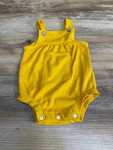 Ribbed Romper Yellow sz 0-3m