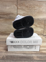 NEW Air Jordan 1 Mid TD 'Schematic' Sneakers sz 2c