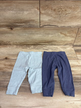 Cloud Island 2pk Pull On Pants Blue sz 6-9m