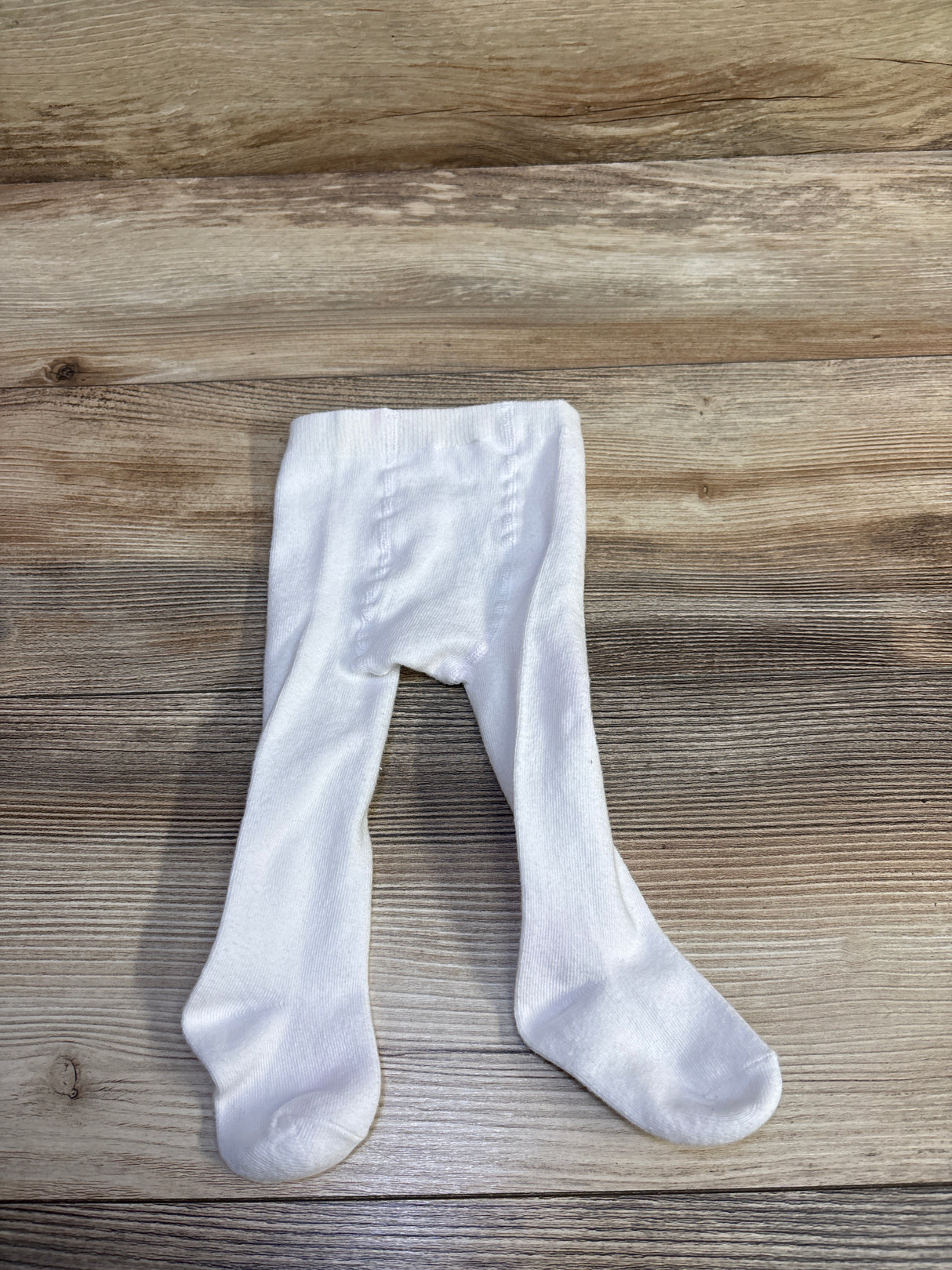 Baby Starters Footed Tights White sz 9m