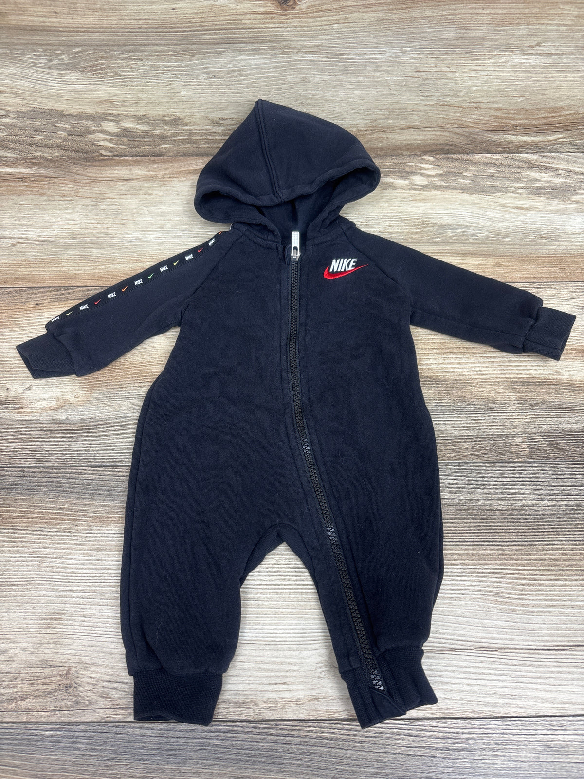 Nike Hooded Coverall Black sz 3m