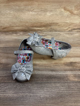 Disney Princess Glitter Mary Jane Low Heel Shoes sz 7c