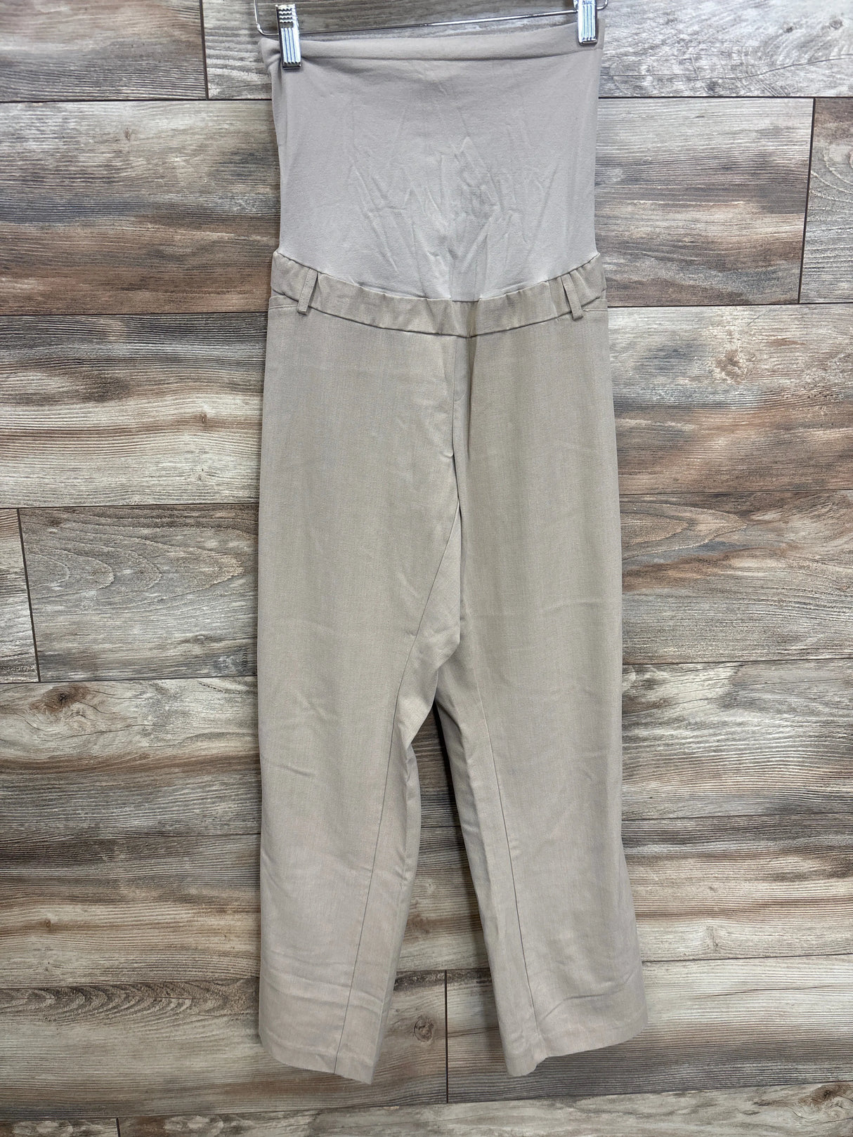 Motherhood Maternity Full Panel Dress Pants Tan sz XL