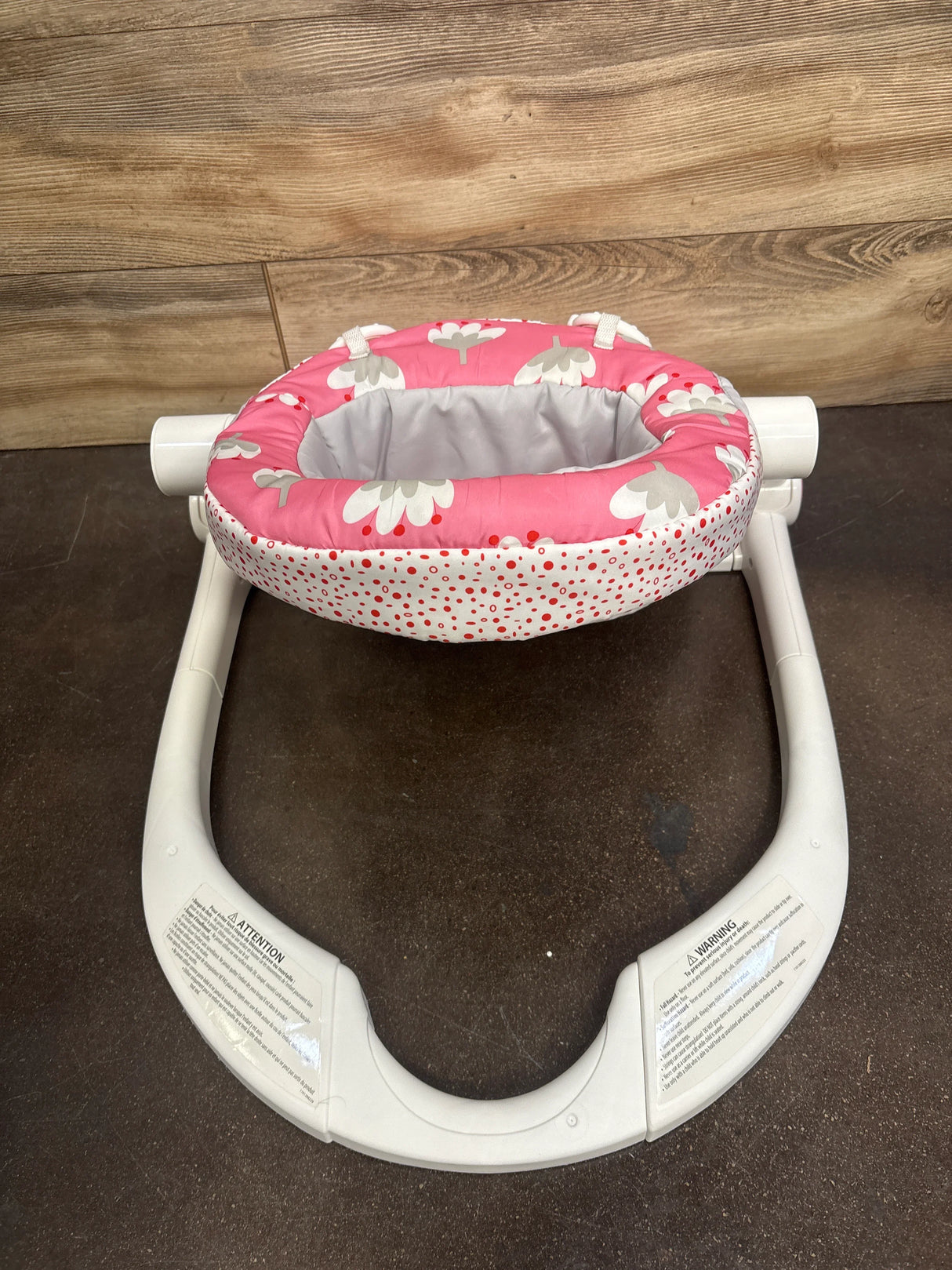 Fisher Price Sit-Me-Up Floor Seat in Pink