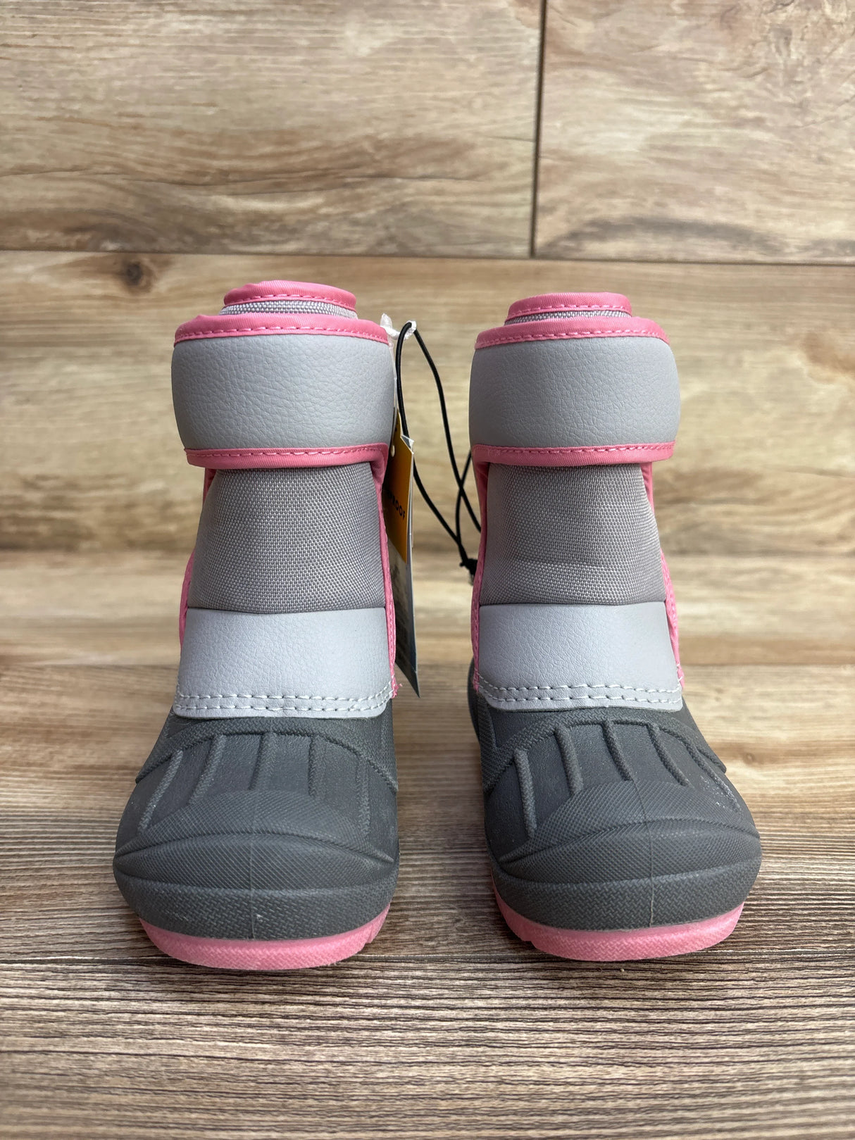 NEW Cat & Jack Lenny Winter Snow Boots Grey sz 5c