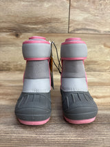 NEW Cat & Jack Lenny Winter Snow Boots Grey sz 5c