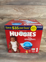 NEW Huggies Little Snugglers Diapers Size 1, 234ct.