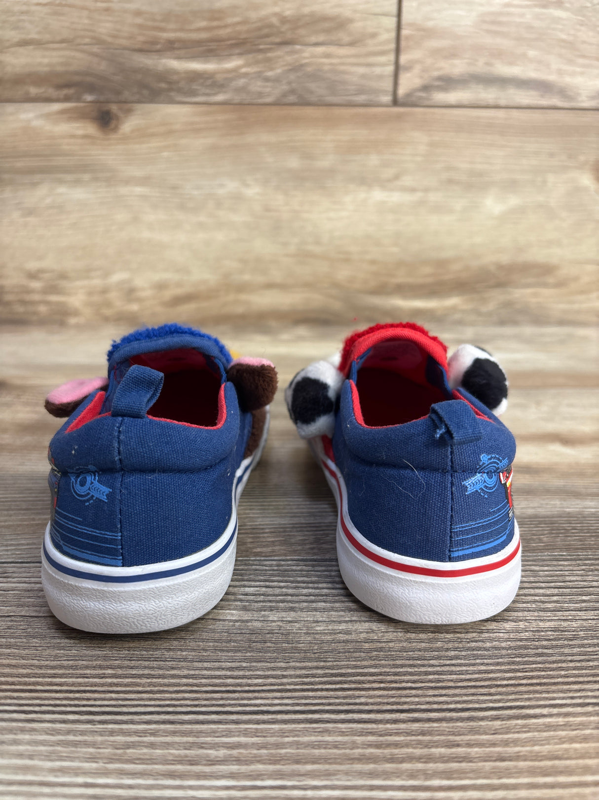 Paw Patrol Fleece Slip On Sneakers Blue sz 10c